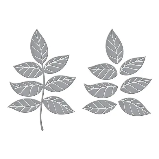 Spellbinders Leafy Sprig Cutting Dies {2}