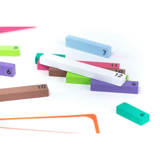 Wooden Number Rods, 156 Pieces {3}