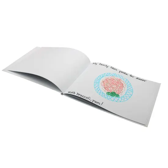 Hardcover Blank Book, 11" x 8-1/2" Landscape, Class Pack 24 {4}