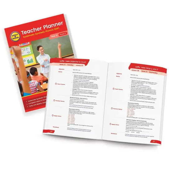 The Science of Reading Teacher Planner Grade 2 (USA) {1}