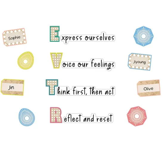 True to You In This Room We Thrive Bulletin Board Set {3}