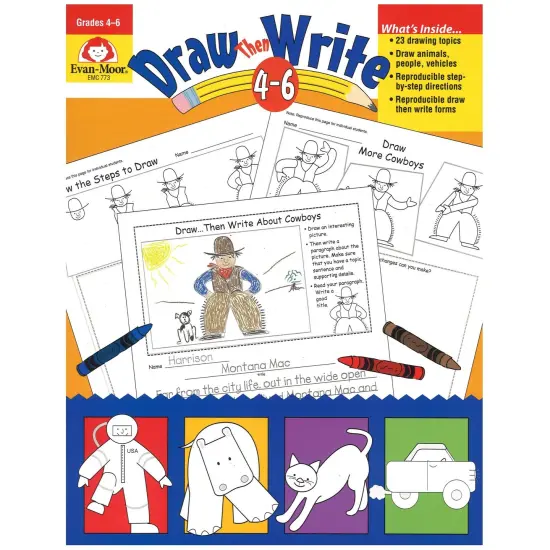 Draw...Then Write, Grades 4-6 {1}