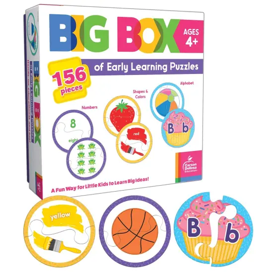 Big Box of Early Learning Puzzles {1}