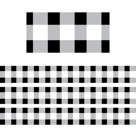 Buffalo Check EZ Border, 48 Feet, 3 Packs {1}