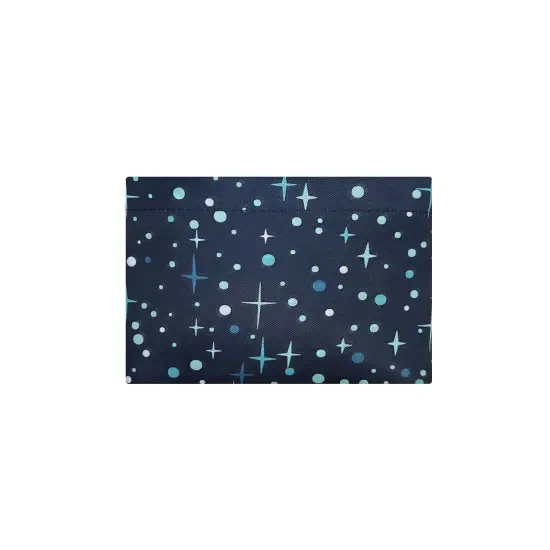 Wrapables Large Foldable Tote Nylon Reusable Grocery Bags, Twinkling Stars {4}