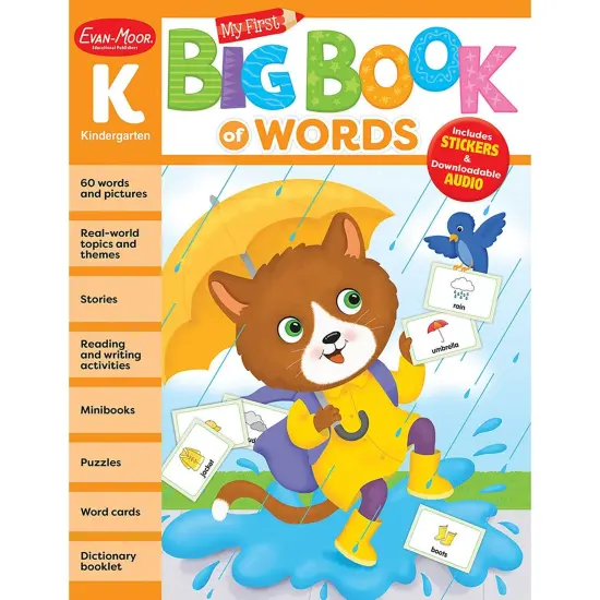 My First Big Book of Words, Grade K {1}