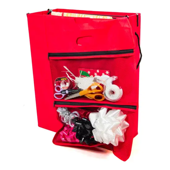 Gift Bag Organizer & Tissue Paper Storage Box {4}
