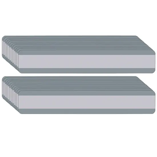 Double Wide Sentence Strip Reading Guide, 1-1/4" x 7-1/4", Gray, Pack of 24 {1}