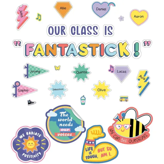 We Stick Together Our Class is Fantastic Bulletin Board Set {1}