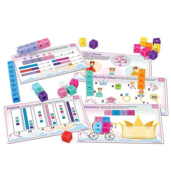 Mathlink&reg; Cubes Kindergarten Math Activity Set: Fantasticals! {2}