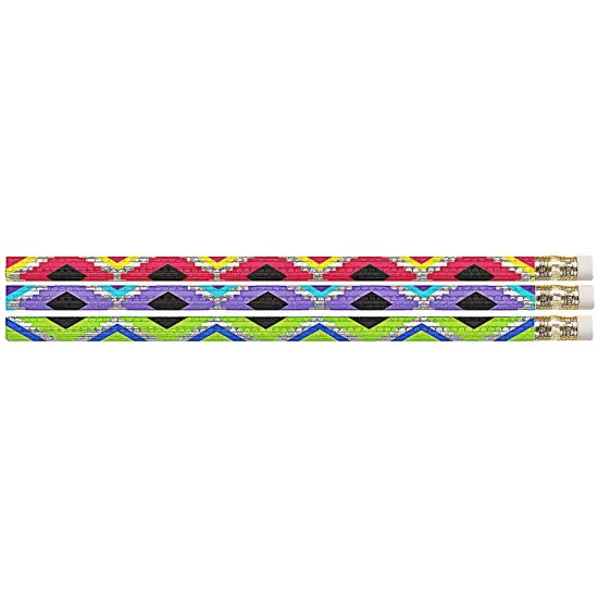 Geometric Glitz Pencil, Pack of 144 {1}