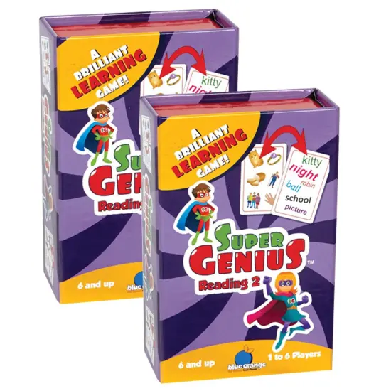 Super Genius&trade; Reading 2 Game, Pack of 2 {1}