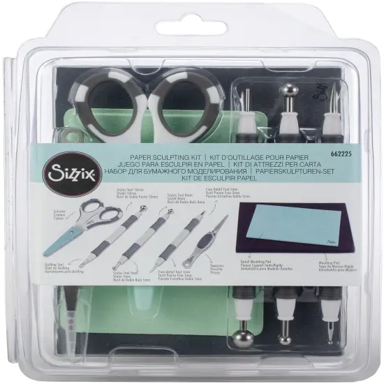 Sizzix Paper Sculpting Kit-7 Pieces {1}