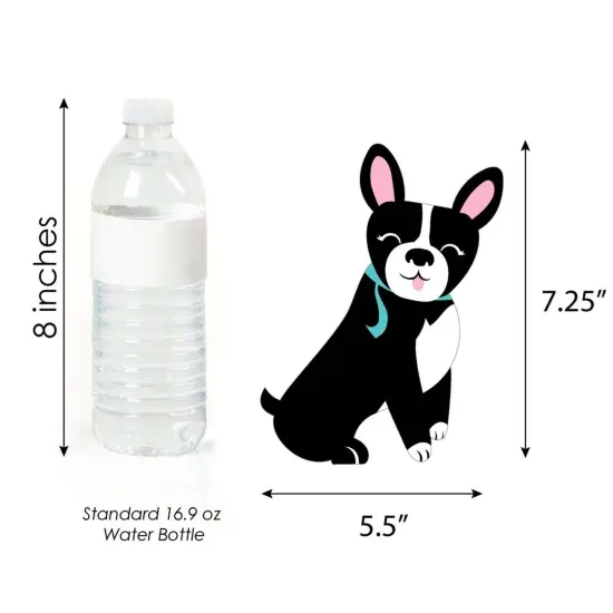 Big Dot of Happiness Pawty Like a Puppy Girl - Decorations DIY Pink Dog Baby Shower or Birthday Party Essentials - Set of 20 {6}