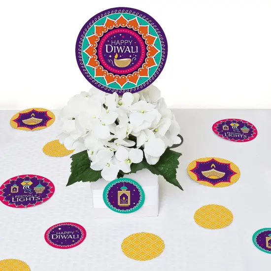 Big Dot of Happiness Happy Diwali - Festival of Lights Party Giant Circle Confetti - Party Decorations - Large Confetti 27 Count {7}