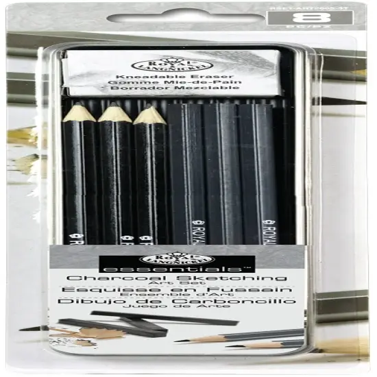 Royal & Langnickel(R) Sketching & Charcoal Set W/Tin {1}