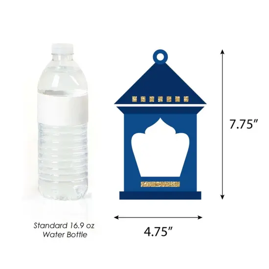 Big Dot of Happiness Ramadan - Lantern Decorations DIY Eid Mubarak Party Essentials - Set of 20 {6}