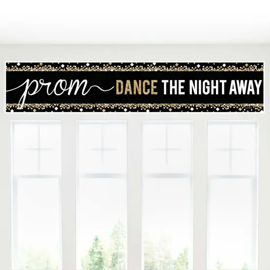 Big Dot of Happiness Prom - Prom Night Party Decorations Party Banner {6}