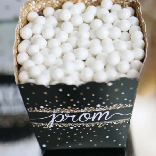 Big Dot of Happiness Prom - Party Mini Favor Boxes - Prom Night Treat Candy Boxes - Set of 12 {7}