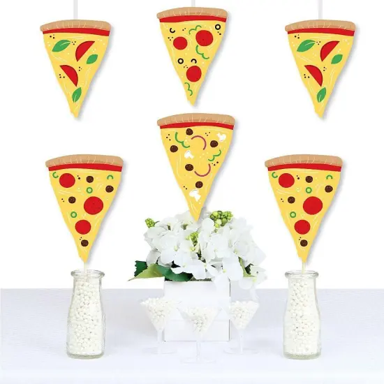 Big Dot of Happiness Pizza Party Time - Decorations DIY Baby Shower or Birthday Party Essentials - Set of 20 {1}