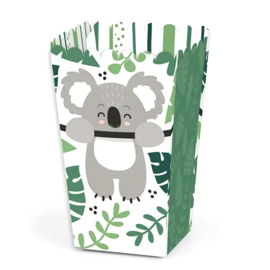 Big Dot of Happiness Koala Cutie - Bear Birthday Party and Baby Shower Favor Popcorn Treat Boxes - Set of 12 {1}