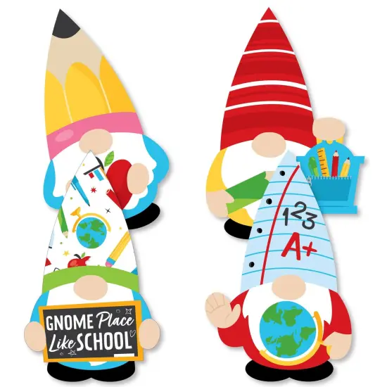Big Dot of Happiness School Gnomes - Decorations DIY Teacher and Classroom Essentials - Set of 20 {3}