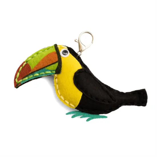 Colorbok Sew Cute! Felt Keychain-Toucan {2}