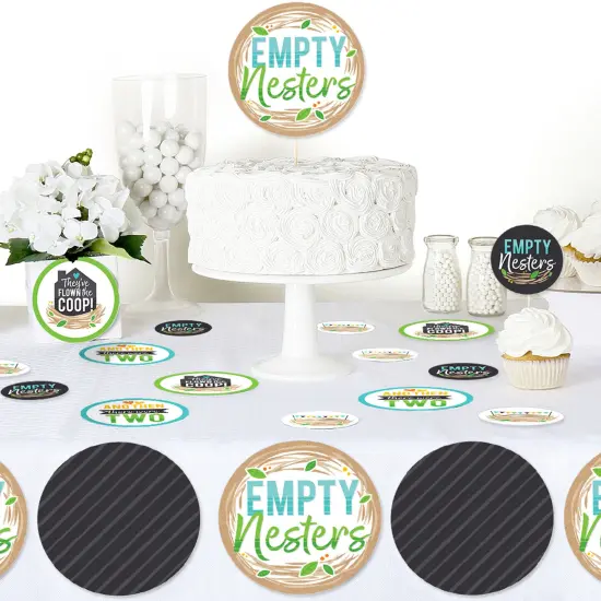 Big Dot of Happiness Empty Nesters - Empty Nest Party Giant Circle Confetti - Party Decorations - Large Confetti 27 Count {6}