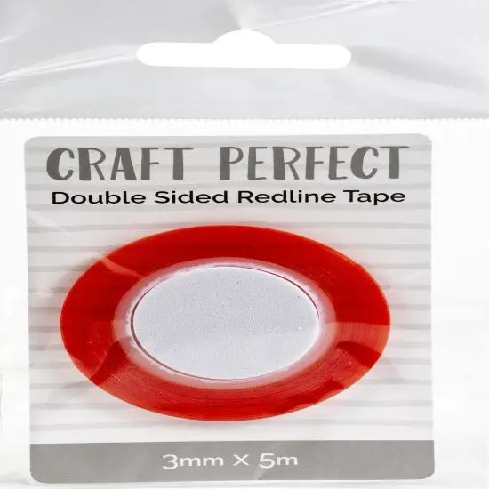 Craft Perfect Double-Sided Redline Tape-3mmX5m {1}
