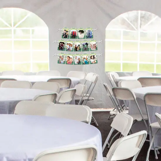 Big Dot of Happiness Family Tree Reunion - DIY Family Gathering Party Decor - Picture Display - Photo Banner {4}