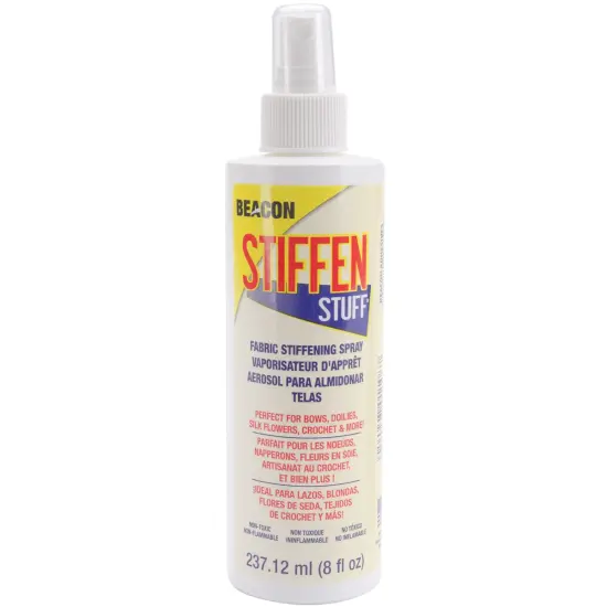 Beacon Plaid Stiffen Stuff Super Quick Stiffening Spray-8oz {1}