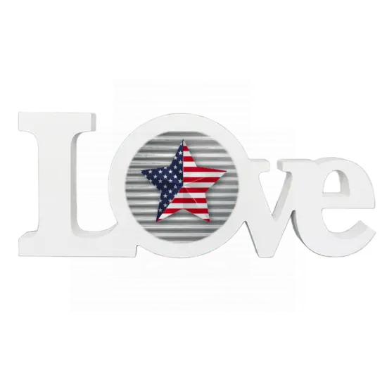 White Coated Love Block {3}