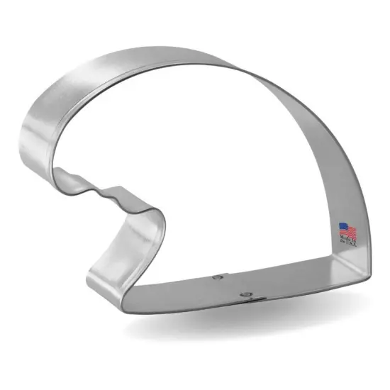 Wave Cookie Cutter 4.25", CookieCutter.com, Tin Plated Steel, Handmade in the USA {1}