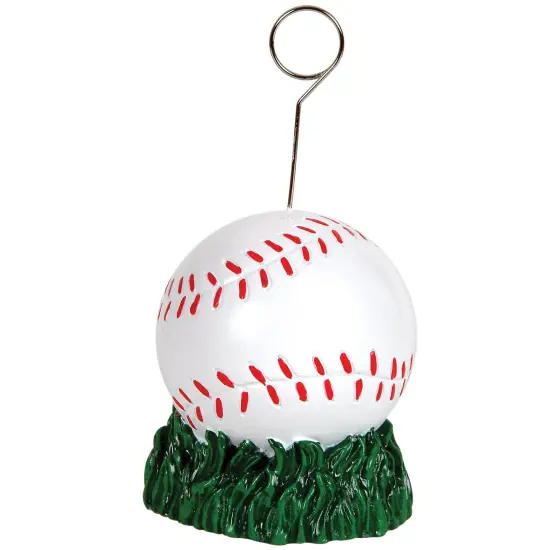Baseball Photo/Balloon Holder (Pack of 6) {1}