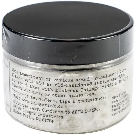 Tim Holtz Distress Mica Flakes 37g-Translucent {3}