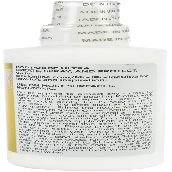 Plaid Mod Podge Ultra Matte Spray On Sealer-8oz {2}