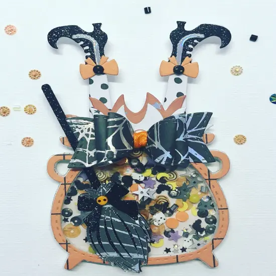 Buttons Galore Colorful Polymer Clay Embellishments for Craft Scrapbooks Cardmaking (October 31st, 1,800 Pieces - 36 Grams) {4}