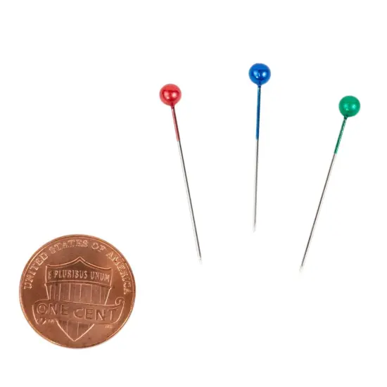 SINGER Pearlized Straight Pins-Size 20 150/Pkg {3}