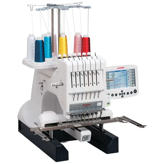 Janome MB7 Multi-Needle Computerized Embroidery Machine {1}