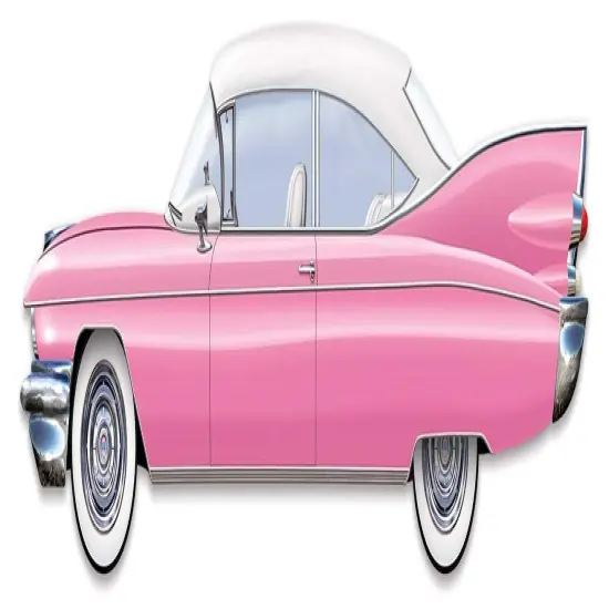 Jointed 50's Cruisin' Car (Pack of 12) {1}