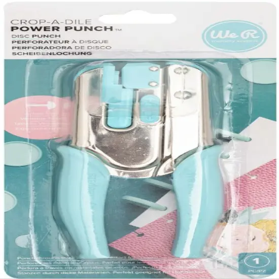 We R Memory Keepers TOOL - WR - CROP-A-DILE - DISC POWER PUNCH - 661367 by American Crafts {4}