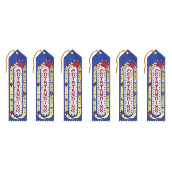 Outstanding Award Ribbon (Pack of 6) {1}