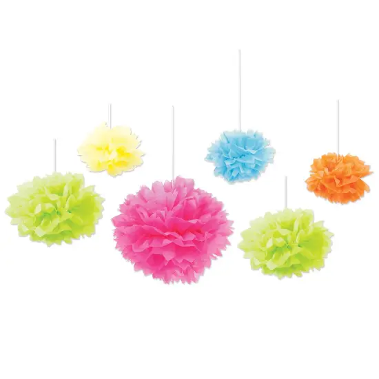 Tissue Fluff Balls (Pack of 6) {1}