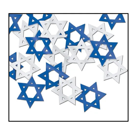 Fanci-Fetti Star Of David (Pack of 12) {1}