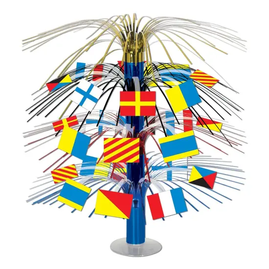 Nautical Flag Cascade Centerpiece (Pack of 6) {1}