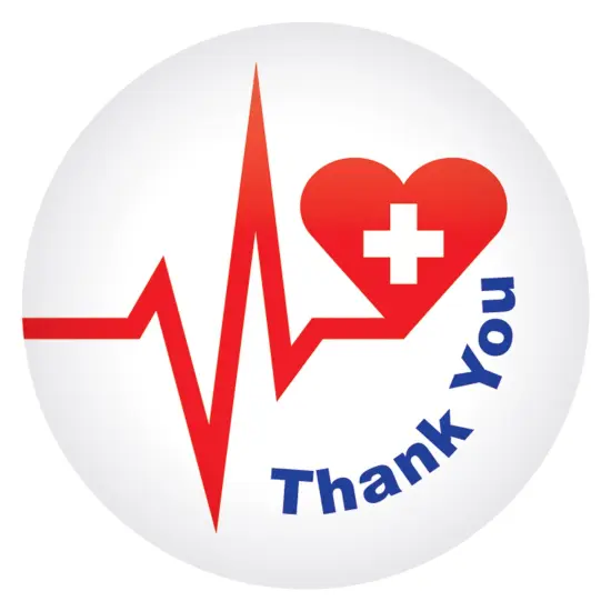 Thank You Button, (Pack of 6) {1}