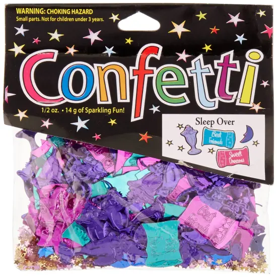 Sleep Over Confetti (Pack of 6) {1}