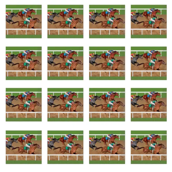 Horse Racing Luncheon Napkins (Pack of 12) {1}