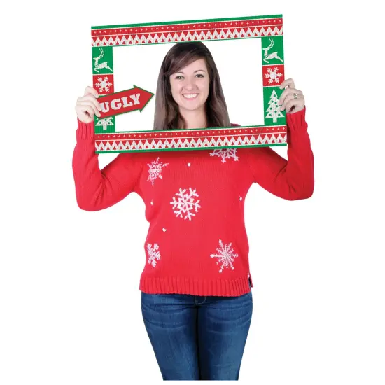 Ugly Sweater Photo Fun Frame, (Pack Of 12) {1}