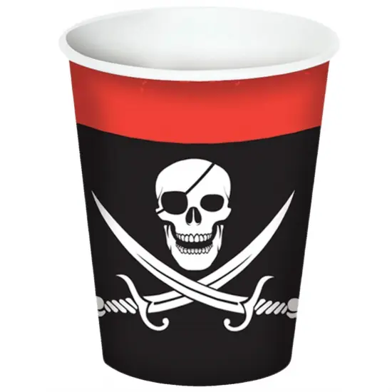 Pirate Beverage Cups (Pack of 12) {1}